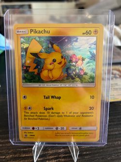 Pikachu SM86 Pokemon Promo Card Holo