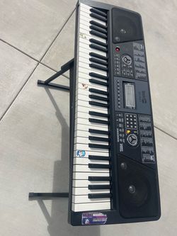 RockJam RJ561 61 Key Keyboard Piano Kit with Stand/Stool