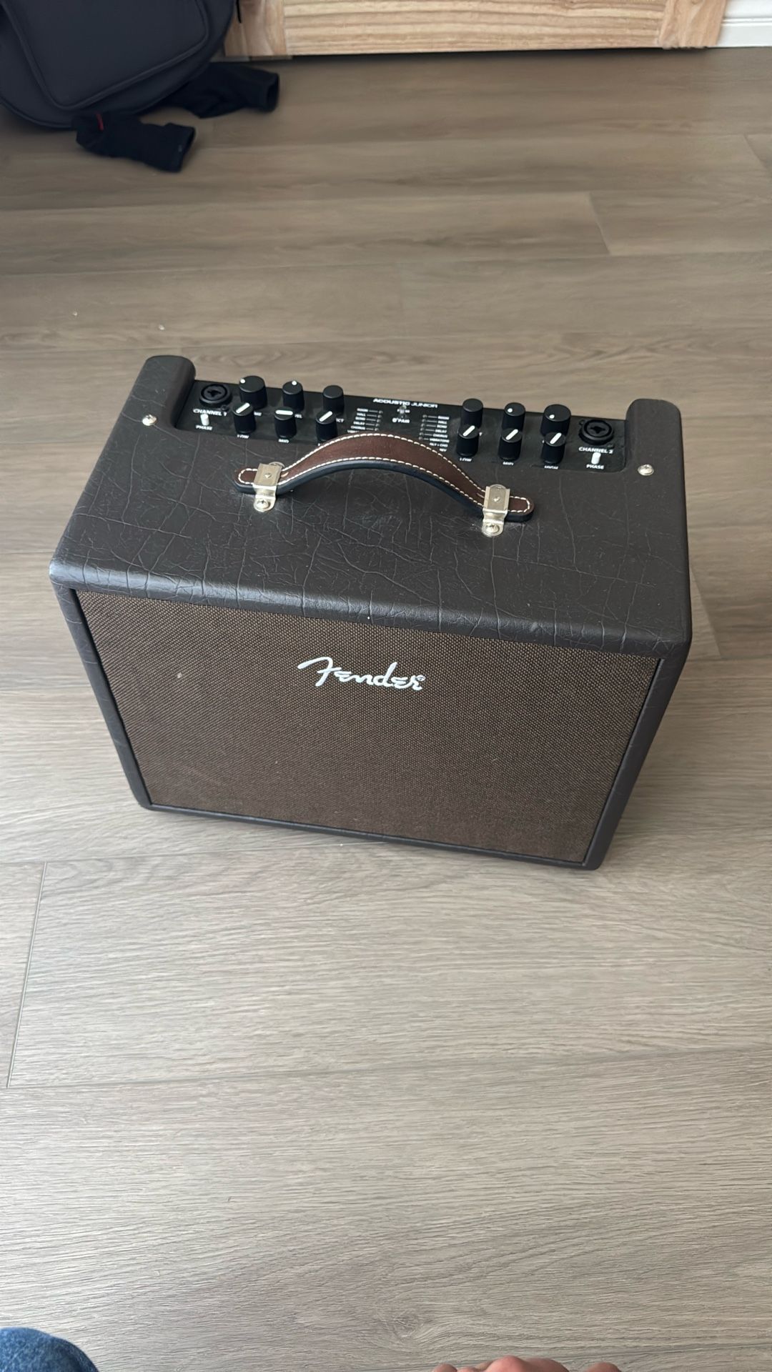Fender Acoustic Junior Amp And Fender Pedal