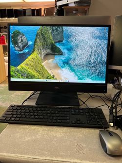 Dell Optiplex 5260 AIO all in one computer  24-inch 8GB RAM  240GB SSD  Windows 11 pro.