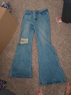 Women's bell bottom jeans size large 14-16