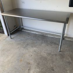 72x30 Stainless Steel Work Prep Table 