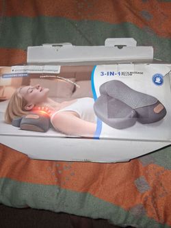 3-in-1 neck massage pillow