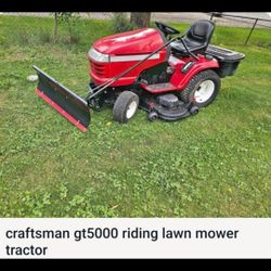 CRAFTSMAN GT5000 Riding Lawn Mower