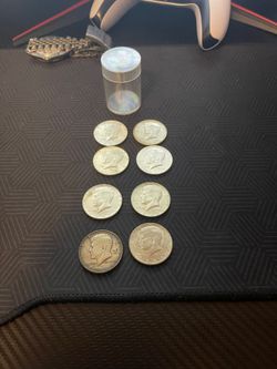 Silver Half Dollar Kennedys 