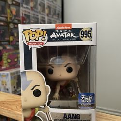 Avatar Aang Metallic Funko Hollywood Exclusive Pop!