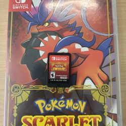 Pokemon Scarlet For The Nintendo Switch