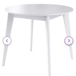 Orion Round Dining Table / True Scandinavian Contemporary from Solid Baltic Birch Wood