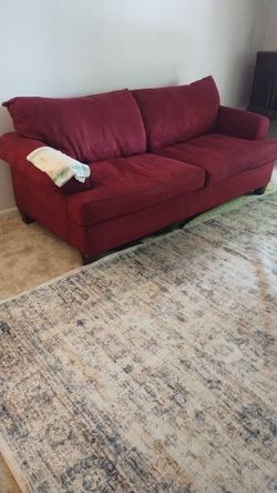 RED SOFA MUST GO