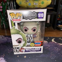 BEETLEJUICE GLOW IN THE DARK LIMITED EDITION FUNKO POP