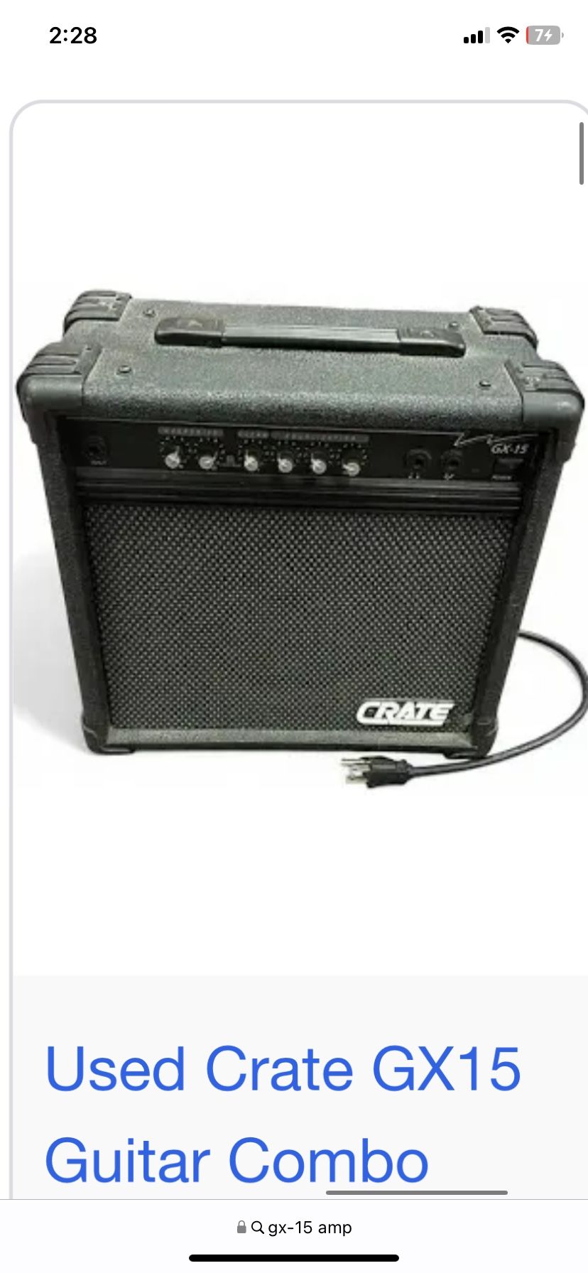 Electric Guitar Amp 