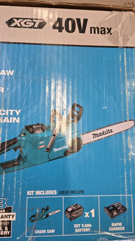 Makita 40v chainsaw