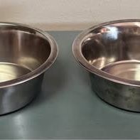 Dog Pet Food and Water Bowls just $5 