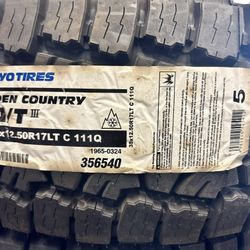 🔥 Toyo Open Country A/T III – 35x12.50R17 LT 🔥