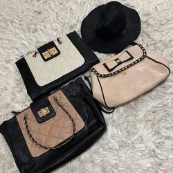 ALDO Purse & Hat bundle 