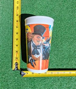Vintage Batman Returns 1992 The Penguin McDonald's Coke Collector Plastic Cup