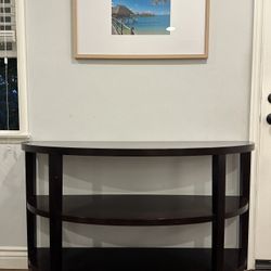 Crate & Barrel Console Table 