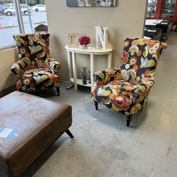 Orange Flora Chair Chairs (in Store) 