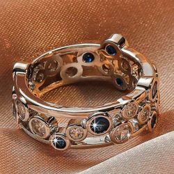 Blue Spot Ring