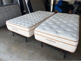 Saatva Split King Mattress (2 Twin XL’s)