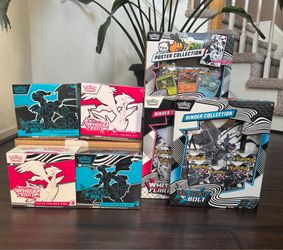 Pokémon Black Bolt & White Flare Unova Sealed Products (READ DESCRIPTION)