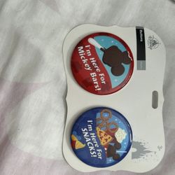 Disney Button Pins 