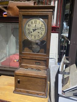 Antique Time Clock