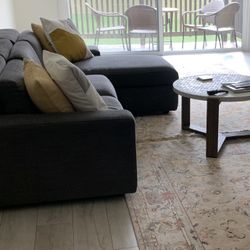West Elm Sectional Sofa/ Recliner/Storage