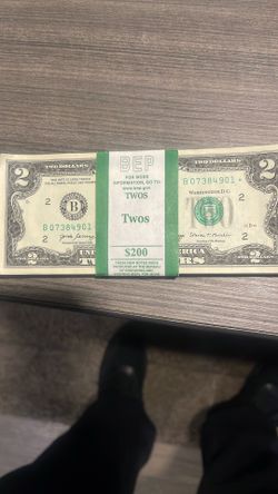 Two Dollar star notes