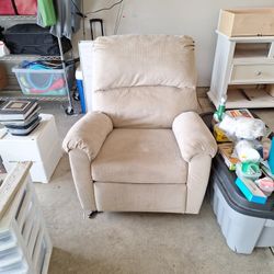 Recliner - Tan, Gently Used