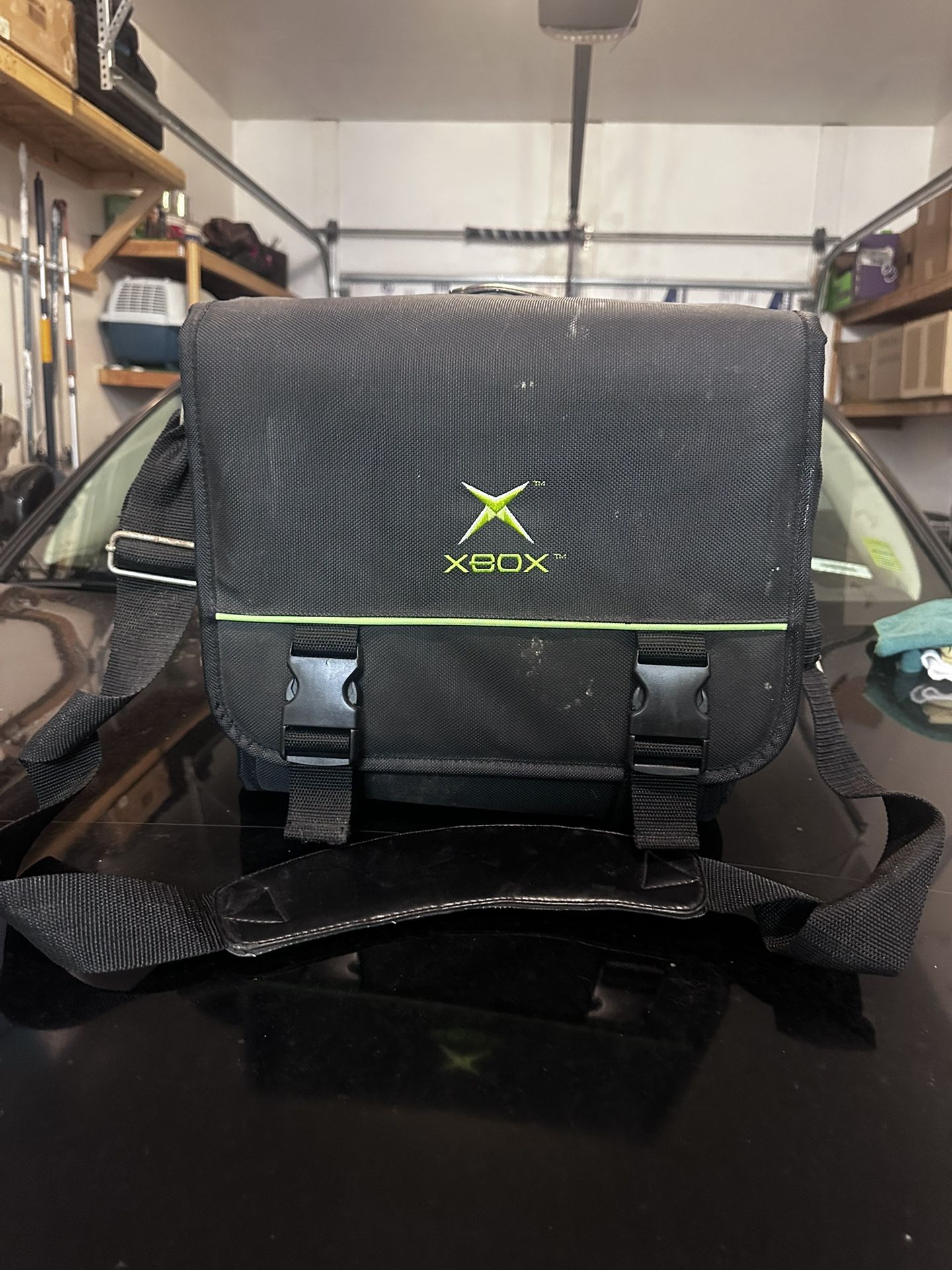 Vintage Official Microsoft Original Xbox Console Carrying Case Travel Bag Retro