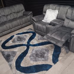 *Fall Sale Event!!!*---Classic Barcelona Fabric Sofa/Loveseat Sets---Delivery And Financing Available😉