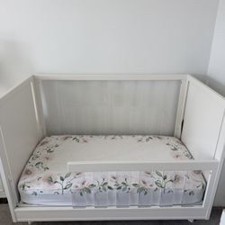 Sloan Pottery Barn Crib + Mattress + Toddler Conversion Crib