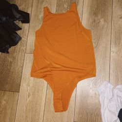 Pumpkin 🍮🎃 Spice Color Bodysuit 