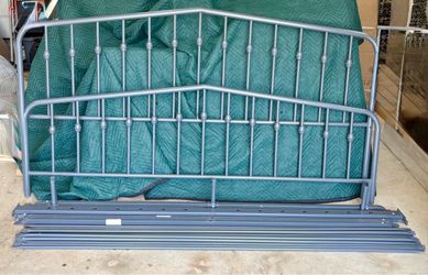 King size metal bed frame