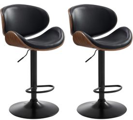 Swivel Bar Stools Set of 2