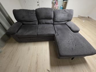 Pull-Out Sleeper Sectional Sofa with Chaise – Fully Functional