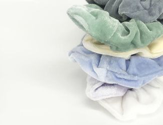 Velvet Scrunchy Each