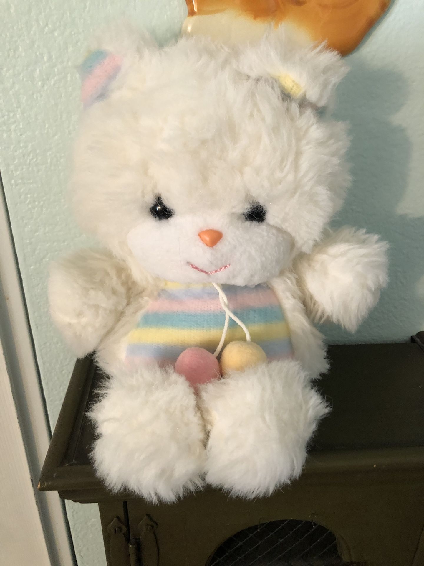 Vintage Teddy Bear Plushie Kitschy / Kitsch