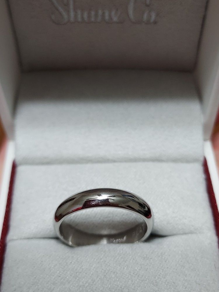Platinum Wedding Band $1,050 Value