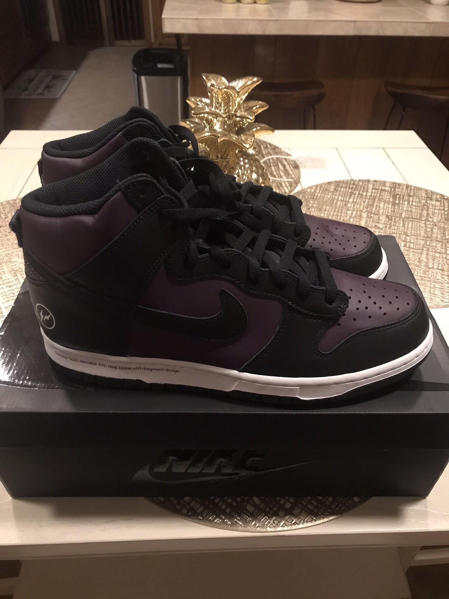 Nike Dunk Hi x Fragment 