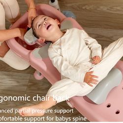 Kids Hair Washing Shampoo Chair Disabled Tub for Toddler Adjustable Bath