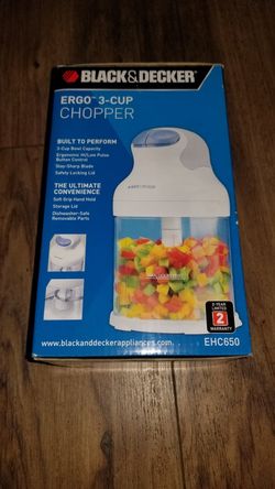 Black & Decker 2 Speed 3 Cup Chopper