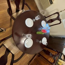 Dining Table And Two Chairs