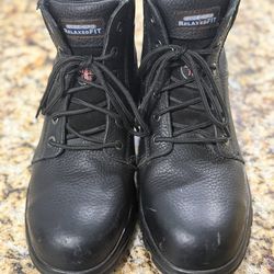Skechers Relaxed Fit Steel Toe Work Boots – Men’s 10.5 Worn Twice