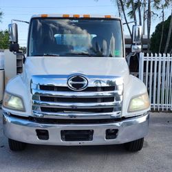 Hino Tow Truck Rollover FlatBed