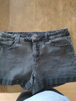 Women's Black Shorts Size 16 Mid Rise