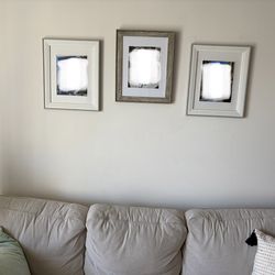 Photo frames, set of 3