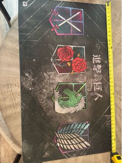 Attack on Titan desk mat