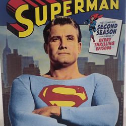 Vintage Adventure Superman “The Complete Second Season 5 DVDs